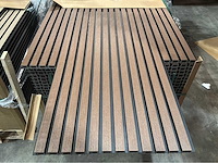 Composiet wandpaneel ipe-black (120x) - afbeelding 1 van  8