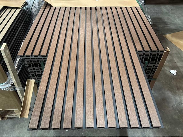 Composiet wandpaneel ipe-black (60x) - afbeelding 1 van  8