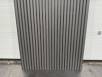 Composiet wandpaneel silver-grey-black (60x) - afbeelding 7 van  22