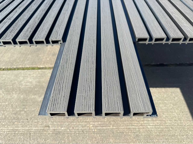 Composiet wandpaneel silver-grey-black (60x) - afbeelding 1 van  22