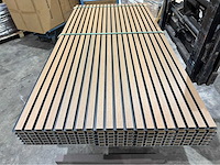 Composiet wandpaneel teak-black (45x) - afbeelding 4 van  14