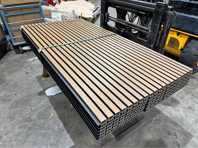 Composiet wandpaneel teak-black (45x) - afbeelding 7 van  14