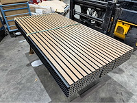 Composiet wandpaneel teak-black (45x) - afbeelding 7 van  14