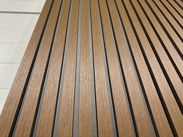Composiet wandpaneel teak-grey (120x) 2900mm - afbeelding 4 van  19