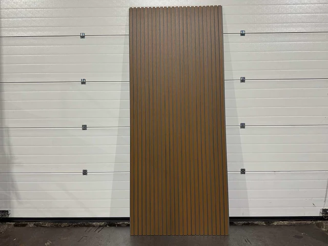 Composiet wandpaneel teak-grey (120x) 2900mm - afbeelding 14 van  19