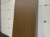 Composiet wandpaneel teak-grey (120x) 2900mm - afbeelding 17 van  19