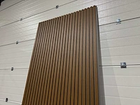 Composiet wandpaneel teak-grey (120x) 2900mm - afbeelding 18 van  19