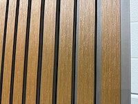 Composiet wandpaneel teak-grey (120x) 2900mm - afbeelding 19 van  19