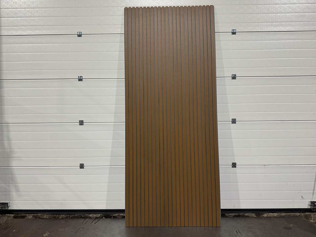 Composiet wandpaneel teak-grey (120x) - afbeelding 11 van  19