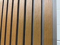 Composiet wandpaneel teak-grey (120x) - afbeelding 18 van  19