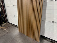 Composiet wandpaneel teak-grey (15x) - afbeelding 8 van  19
