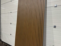 Composiet wandpaneel teak-grey (15x) - afbeelding 18 van  19