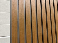 Composiet wandpaneel teak-grey (30x) - afbeelding 18 van  19