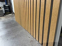 Composiet wandpaneel teak-grey (60x) 2900mm - afbeelding 5 van  19
