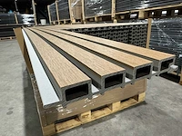 Composiet wandpaneel teak-grey (60x) 2900mm - afbeelding 9 van  19