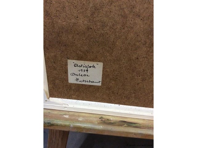 Compositie artisjok a. hutsebaut - afbeelding 3 van  3