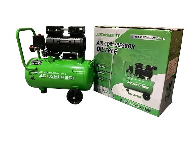 Compressor - 50 liter olievrij - stahlfest - afbeelding 2 van  2