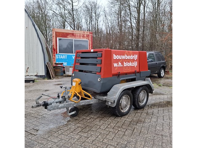 Compressor aanhanger, atlas copco, anssems, a-s 1450, 1990 - afbeelding 1 van  27