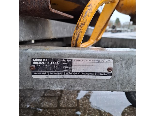 Compressor aanhanger, atlas copco, anssems, a-s 1450, 1990 - afbeelding 14 van  27