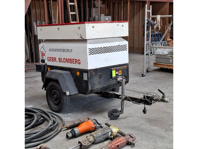 Compressor aanhanger, ingeroll rand, p70wn, 1996 - afbeelding 12 van  26