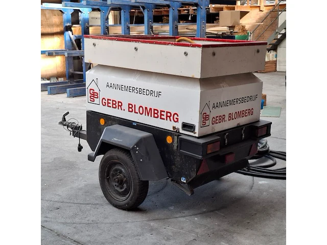 Compressor aanhanger, ingeroll rand, p70wn, 1996 - afbeelding 22 van  26