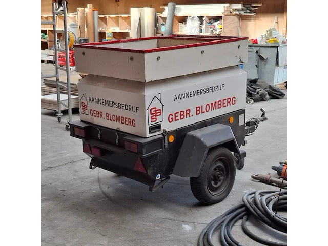 Compressor aanhanger, ingeroll rand, p70wn, 1996 - afbeelding 24 van  26