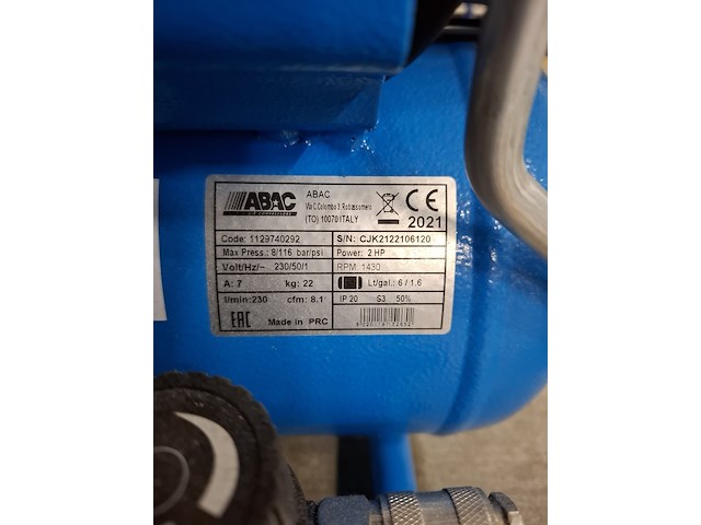 Compressor abac, bouwjaar 2021 - afbeelding 3 van  7