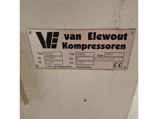 Compressor, air krone, ks58, 2003 - afbeelding 10 van  12