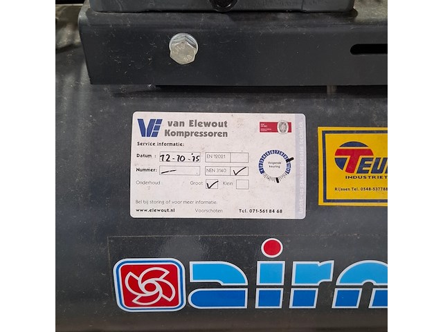Compressor, airmec, crm 102 - afbeelding 7 van  10