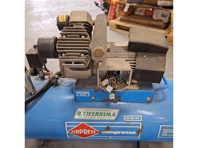 Compressor, airpress, blauw - afbeelding 6 van  8