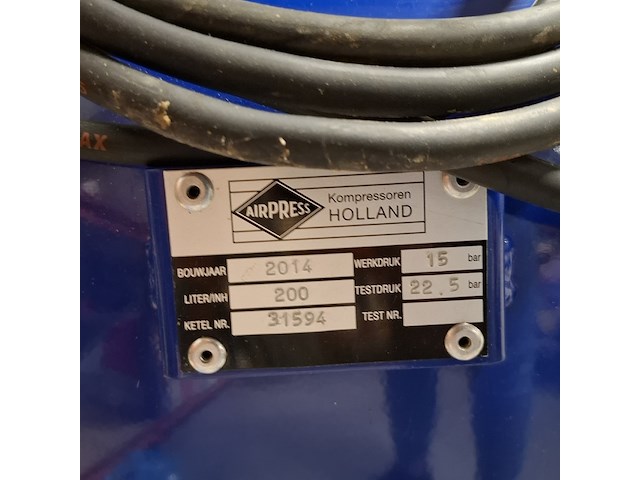Compressor airpress, k200-600, blauw, 2014 - afbeelding 2 van  17