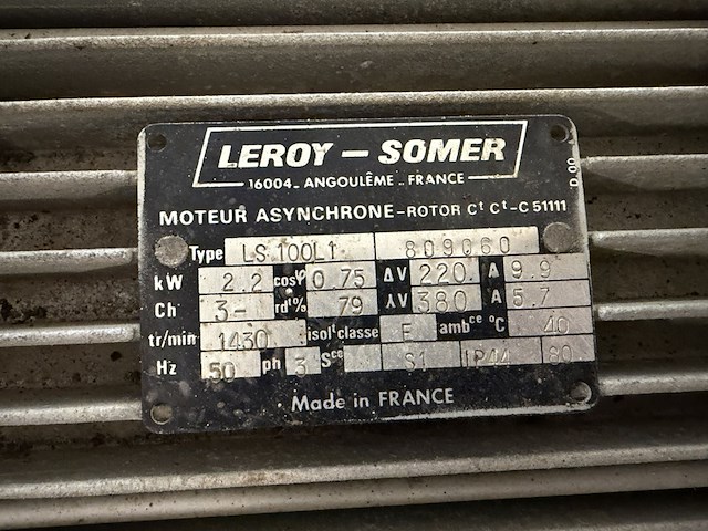 Compressor atlas copco, airlet le6 - afbeelding 3 van  3