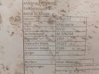 Compressor atlas copco, ga 30, bouwjaar 1997 - afbeelding 8 van  18