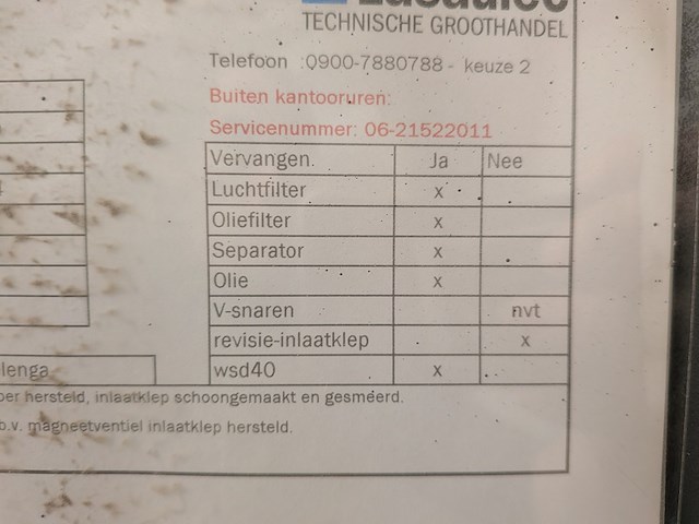 Compressor atlas copco, ga 30, bouwjaar 1997 - afbeelding 9 van  18