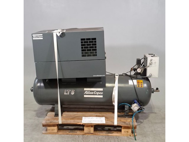 Compressor, atlas copco, lt5- 15uv - afbeelding 1 van  10