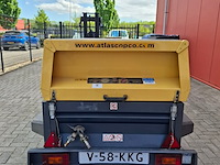 Compressor atlas copco, xahs 57, bouwjaar 2009 - afbeelding 9 van  13