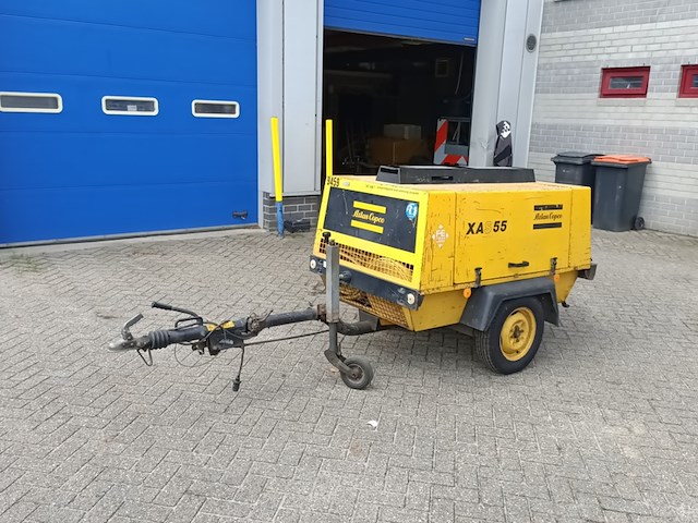 Compressor, atlas copco, xas55 - afbeelding 1 van  22