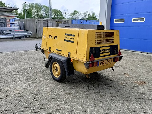 Compressor, atlas copco, xas55 - afbeelding 12 van  22