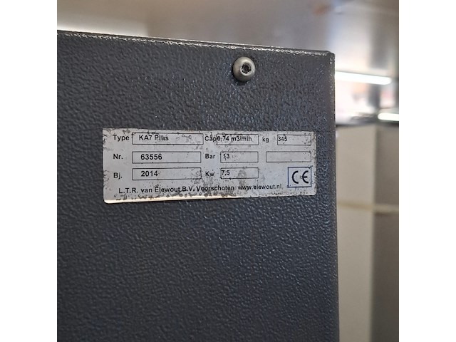 Compressor, bottarini, ka7 plus, 2014 - afbeelding 9 van  9