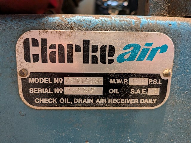 Compressor, clarkeair - afbeelding 7 van  10