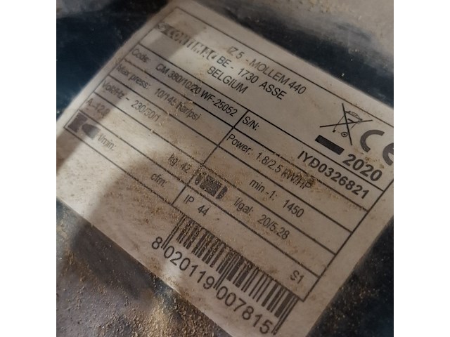 Compressor contimac, cm380 10/20 /wf-25052 - afbeelding 6 van  9