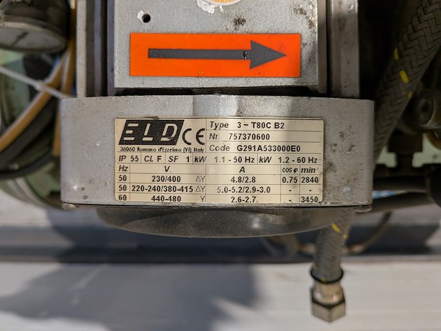 Compressor, creemers, cs 220 k, 2000 - afbeelding 6 van  14