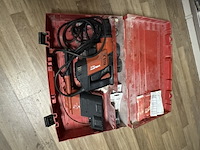 Compressor en 2x tacker jun-air, blauw - afbeelding 3 van  5