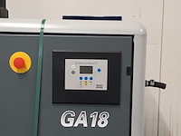 Compressor en buffervat, o.a atlas copco, o.a ga 18 - afbeelding 15 van  18
