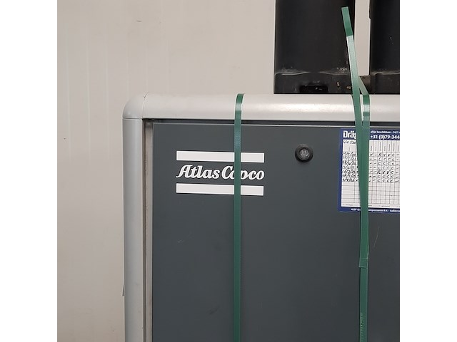 Compressor en buffervat, o.a atlas copco, o.a ga 18 - afbeelding 16 van  18