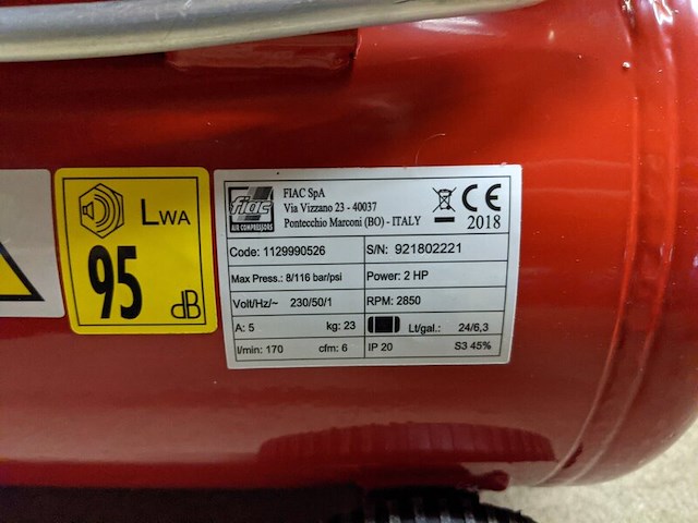 Compressor fiac, cosmos 2420 - afbeelding 6 van  7