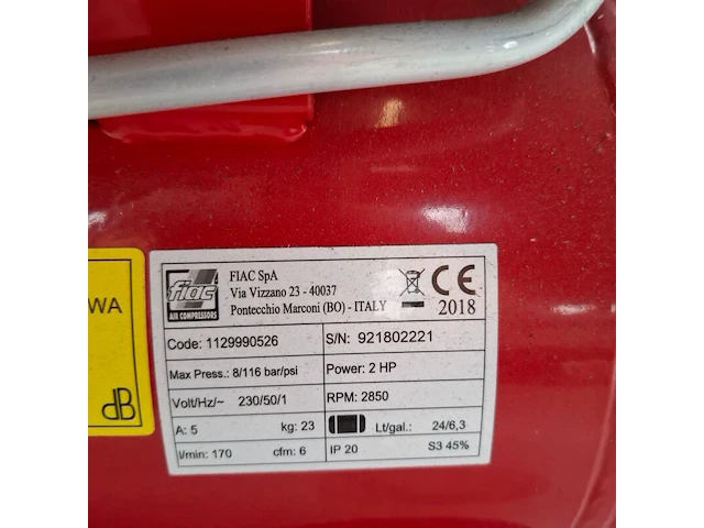 Compressor fiac, cosmos 2420 - afbeelding 3 van  5