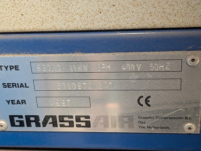 Compressor grass air, s30.10 sfx, bouwjaar 1997 - afbeelding 7 van  8