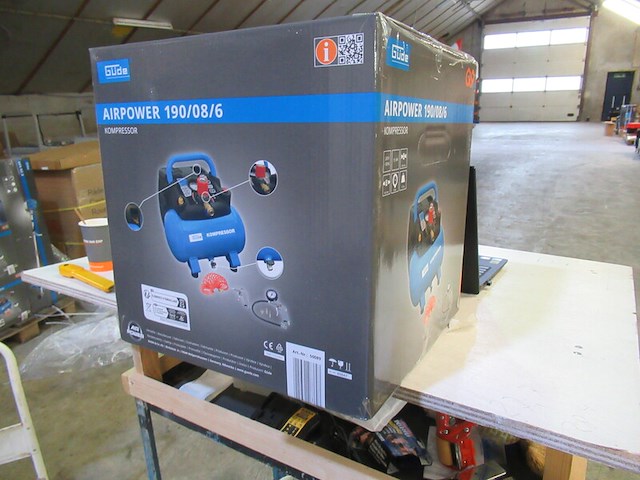 Compressor gude, airpower 190/08/6 - afbeelding 1 van  1