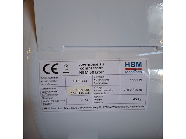 Compressor hbm, h130413, bouwjaar 2023 - afbeelding 5 van  8